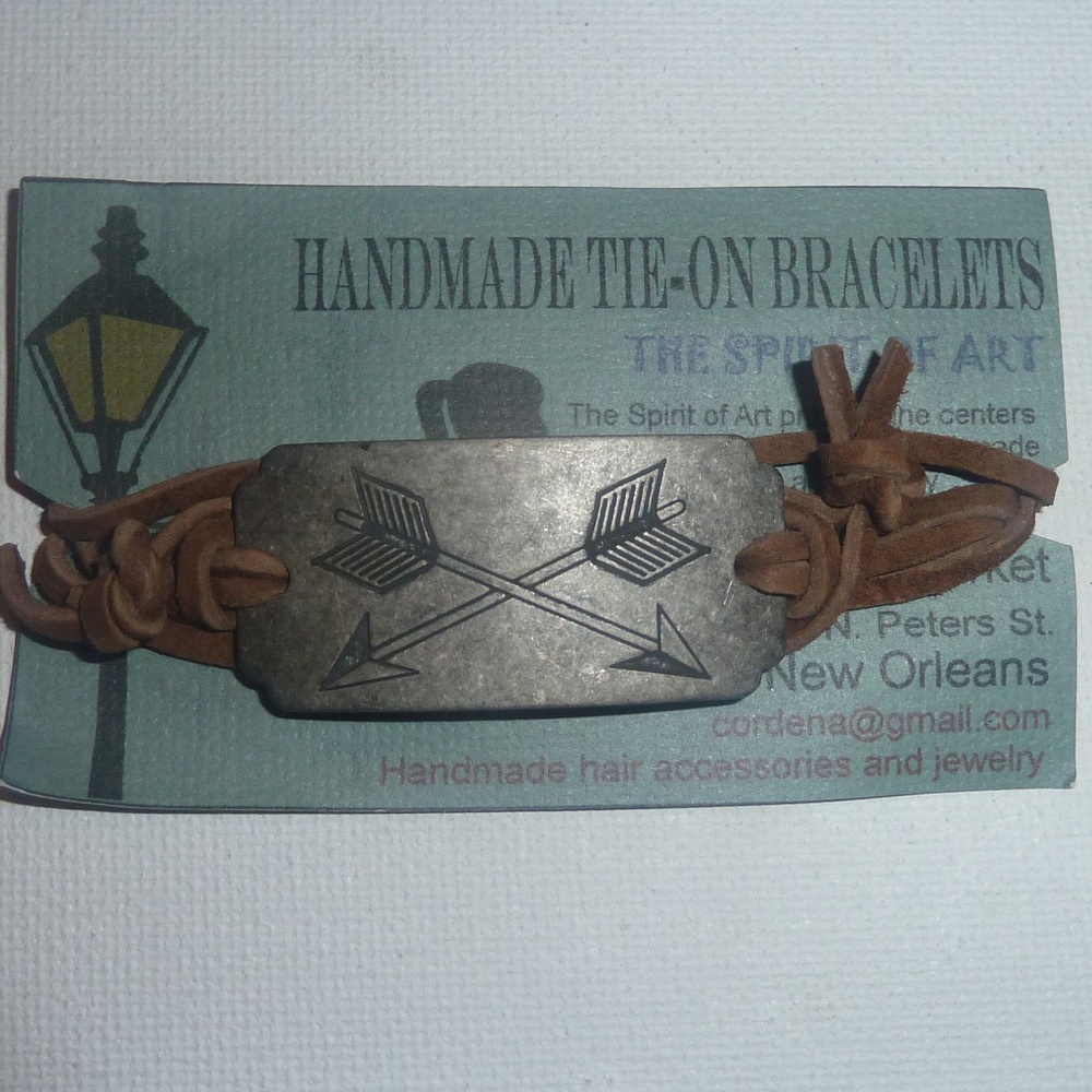 The Spirit of Art Women's Bracelet Handmade Tie-On